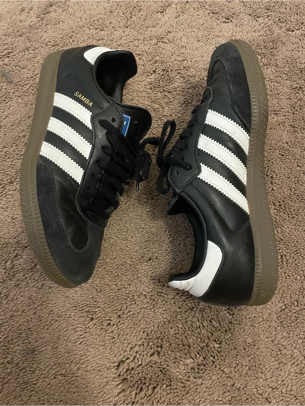 Adidas Samba Kids Sneakers - Black and White